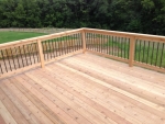 Deerfield Ridge cedar deck - after