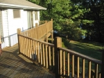 deck service Dustin Ct – before